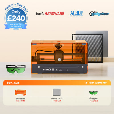 BlazeX M3 Pro 10W Laser Engraver and Laser Cutter