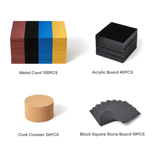 176 PCS DIY Engraving Material