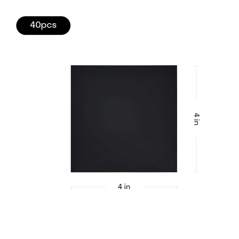 40 PCS Acrylic Boards