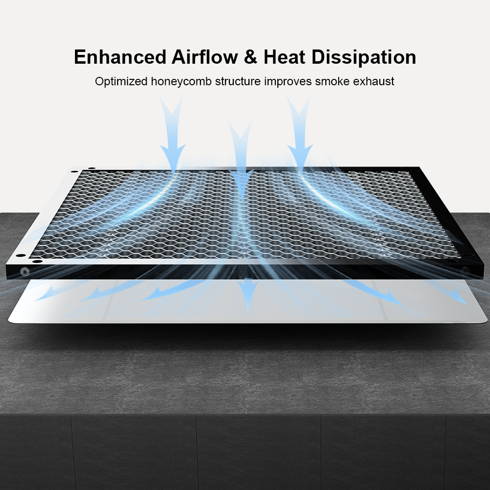 BlazeX Honeycomb Laser Bed