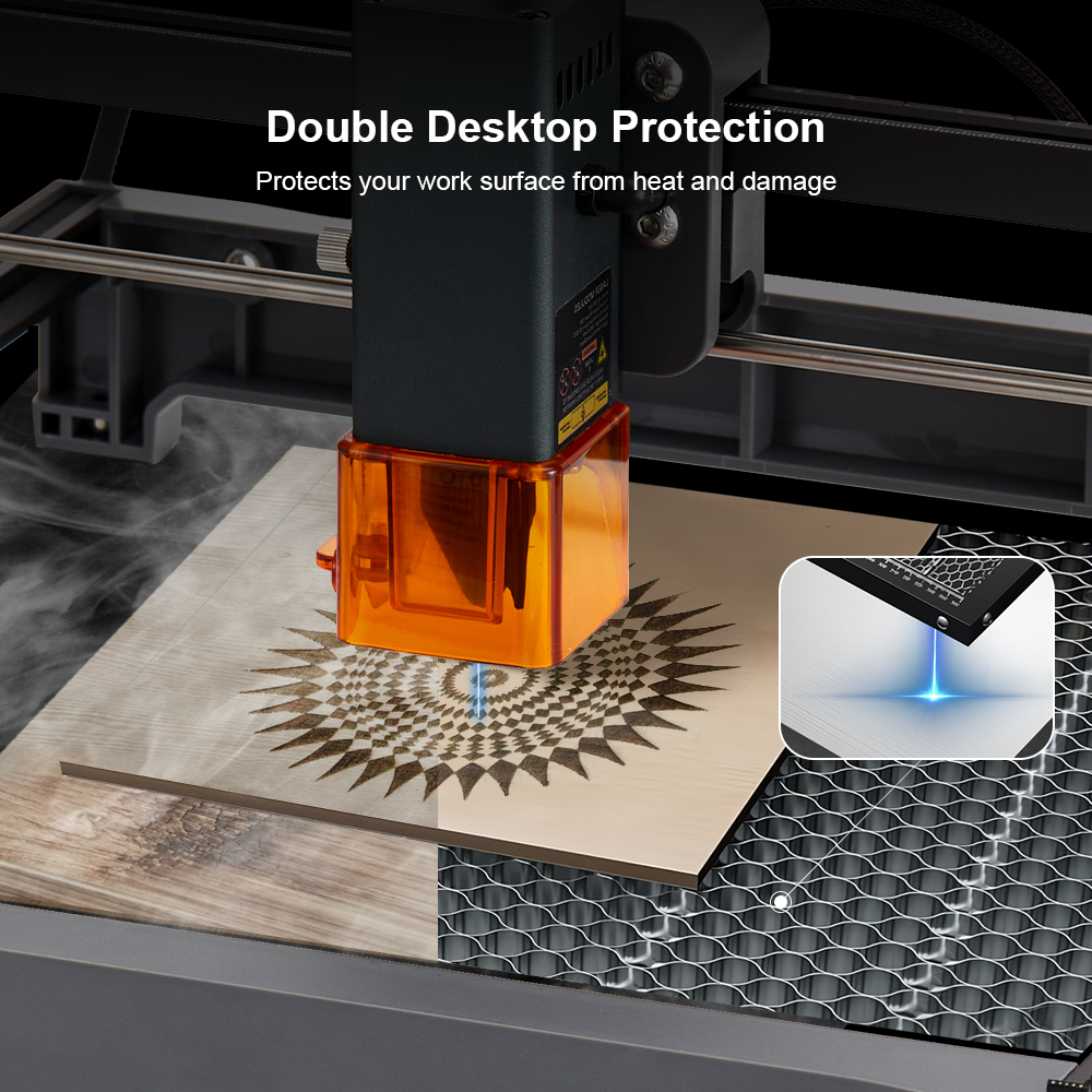 BlazeX Honeycomb Laser Bed