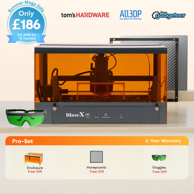 BlazeX M3 Pro Laser Engraver and Cutter