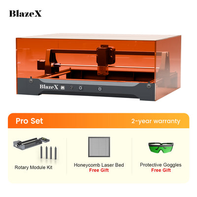 BlazeX M3 Enclosed Diode Laser Engraver & Cutter