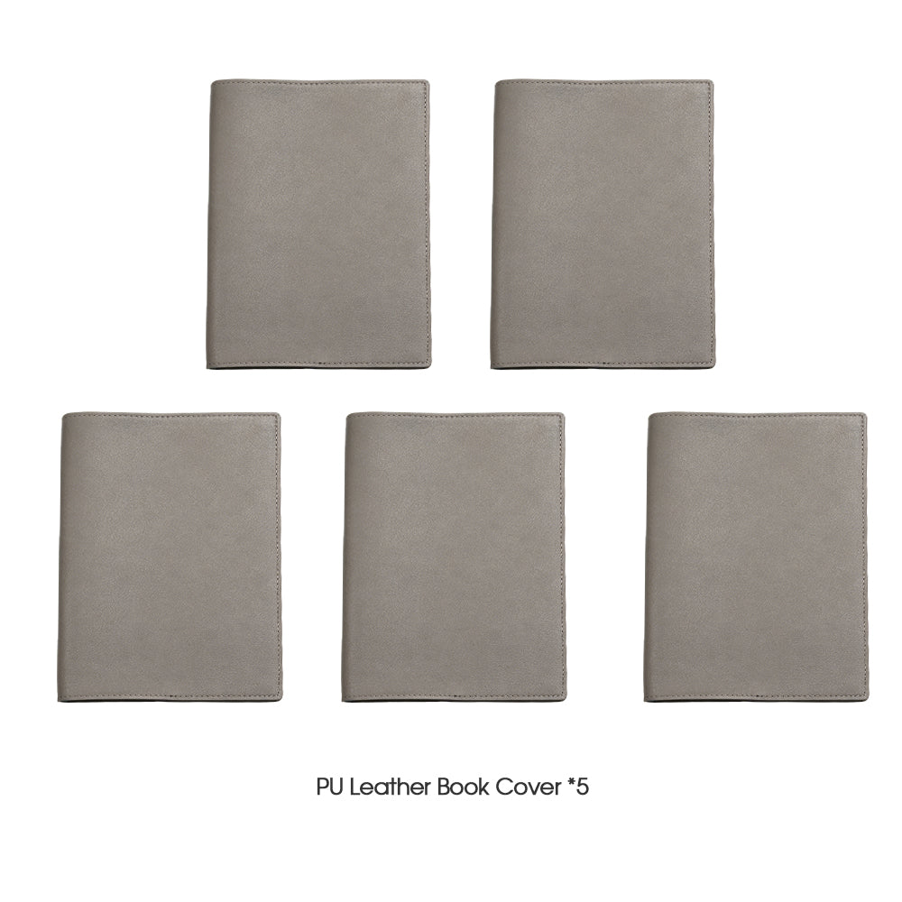 5pcs PU Leather Notebook Covers for Laser Engraving