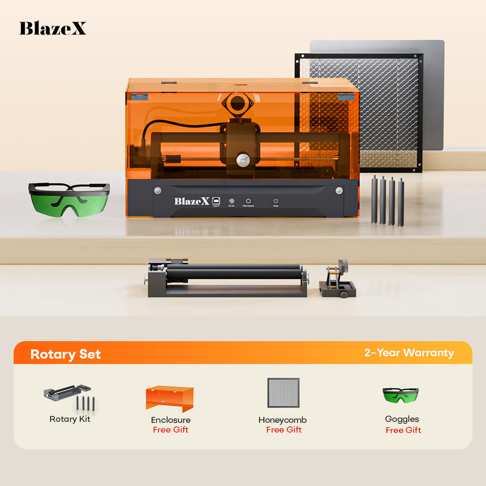 BlazeX M3 Pro Laser Engraver and Cutter