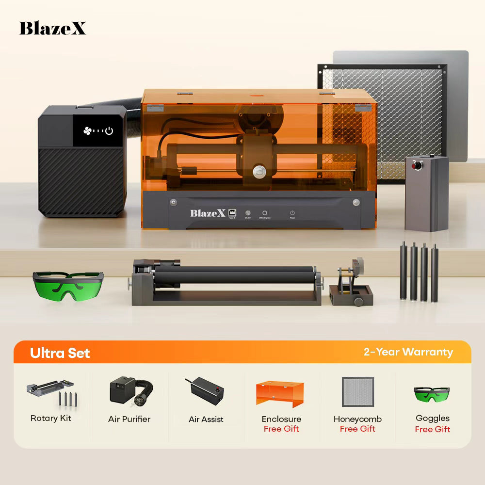BlazeX M3 Pro Laser Engraver and Cutter