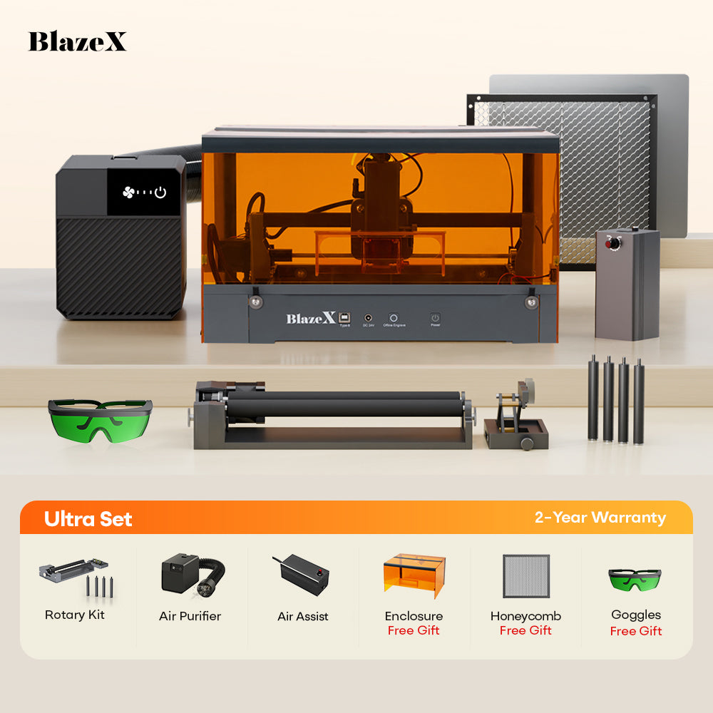 BlazeX M3 Pro Laser Engraver & Cutter